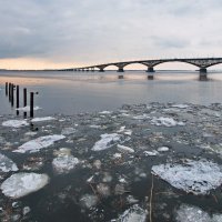 Саратовский мост_апрель :: Андрей ЕВСЕЕВ