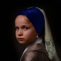 Девочка с жемчужной сережкой :: Alevtina Zibareva