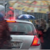 Москва из окна автомобиля :: Михаил Розенберг