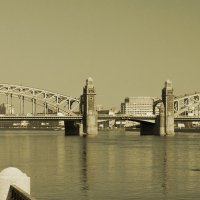 Большеохтинский мост :: Dmitriy Skiy