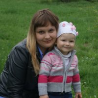 Я с младшей дочкой :: Ольга Гайченя