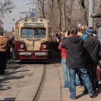 Московский трамвай-не такое далекое прошлое :: Надежда Лаптева