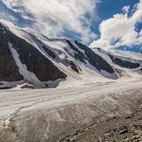 Ледник Большой Актру, Горный Алтай :: Дмитрий Кучеров
