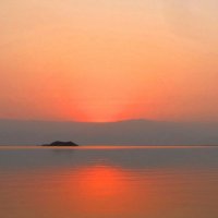 Рассвет на "мертвом" море :: Pnina Chernobelsky