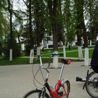 Красный велосипед :: Nataly_ru 