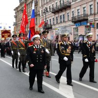 Марш ветеранов :: Лев Мельников