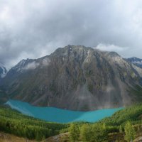 Озеро в горах. :: Андрей Устюжанин