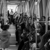 people in the tram :: Dmitry Ozersky