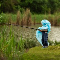Дождь рыбалке не помеха :: Наталья Дари