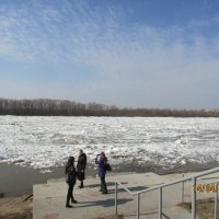 Ледоход на реке "Иртыш" :: раиса Орловская