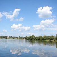 Погожий летний день на озере Любенском. Гомель. :: Анатолий Снежань (Степан Непан)