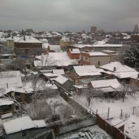 зимний городской пейзаж :: Владимир Сачко