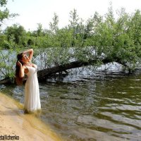 Река  древний  называется Люботин :: Валерия Металличенко