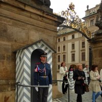 немногочисленная охрана президентского дворца в Праге :: Лана Lana