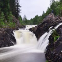 Водопад Кивач, Карелия :: Антон Леонов