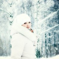 Мария. Зимний портрет. :: Анастасия Авдеева