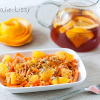 Морковный салат с апельсином :: Натали Лисси