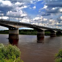 Мост через реку Вятка (г.Киров) :: Андрей Кирилловых