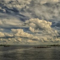 Река и облака :: Татьяна Белоусова