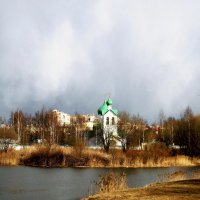 Парк Городов Героев. Храм Сергия Радонежского. :: VasiLina *