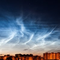 Серебристые облака :: Александр Волков