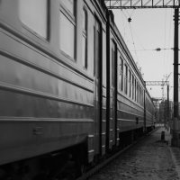 Мчится поезд.. :: Андрей Сорокин
