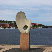Памятник "Солнечный Парус" или "Ухо КГБ" .(Стокгольм) :: Александр Лейкум