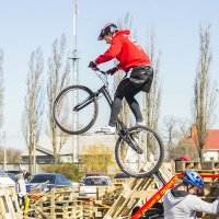Соревнования по велотриалу :: Богдан Петренко