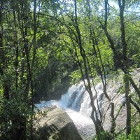 Водопад на реке Лавна (1) :: Ольга Засухина 