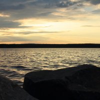 Закат над озером :: Елизавета 