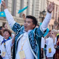 Парад хоров в Риге 2014, Казахстан :: Диана Матисоне