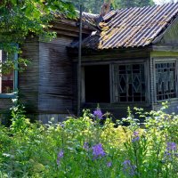 Дом с мезонином (был). :: Светлана Никольская