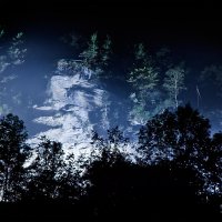 Трюммельбахский водопад ночью :: Юрий Вайсенблюм