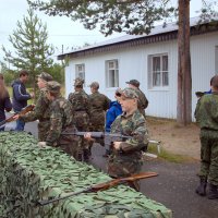 на окрытии  военно-спортивного лагеря :: Олег Петрушов