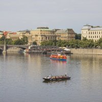Прага. река Влтава :: Марина Назарова
