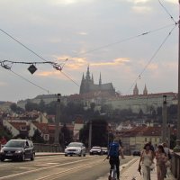 Вид на Пражский град :: Любовь Вящикова