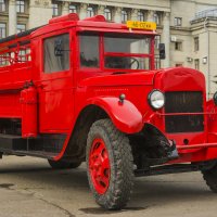 Пожарный ретроавтомобиль :: Юрий Митенёв