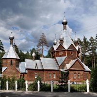 Храм Николая Чудотворца. Ахуны. Пенза. 05.09.2011 :: Альберт Полковников