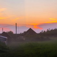 Вечер в деревне :: Владимир Демчишин