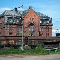 Здание старого вокзала, Швеция :: Анна Куликовская