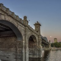 Андреевский мост в Москве. :: Эдуард Пиолий