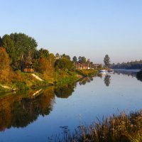 Утро на реке Тосна :: Денис Матвеев
