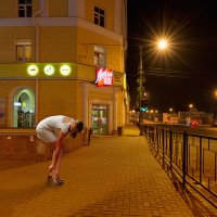Ночные улочки Смоленска :: Анатолий Тимофеев