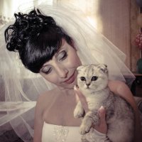 Невеста с кошечкой :: Иван Коваленко