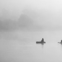 Туманным утром на пруду :: Валентина Илларионова (Блохина)