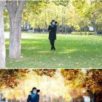 До и После Осенний парк :: Alex Lipchansky