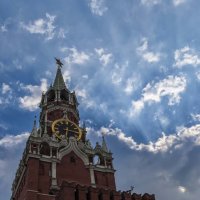 Спасская башня Московского Кремля :: Сергей Sahoganin