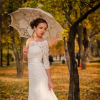 Невеста с зонтиком :: Максим Рублев