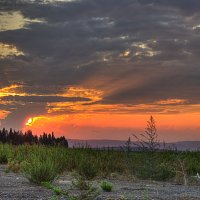 Опускалась ночь :: Леонид Лившиц