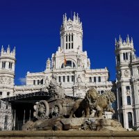 Дворец связи и фонтан Сибелес в Мадриде :: Анжелика 